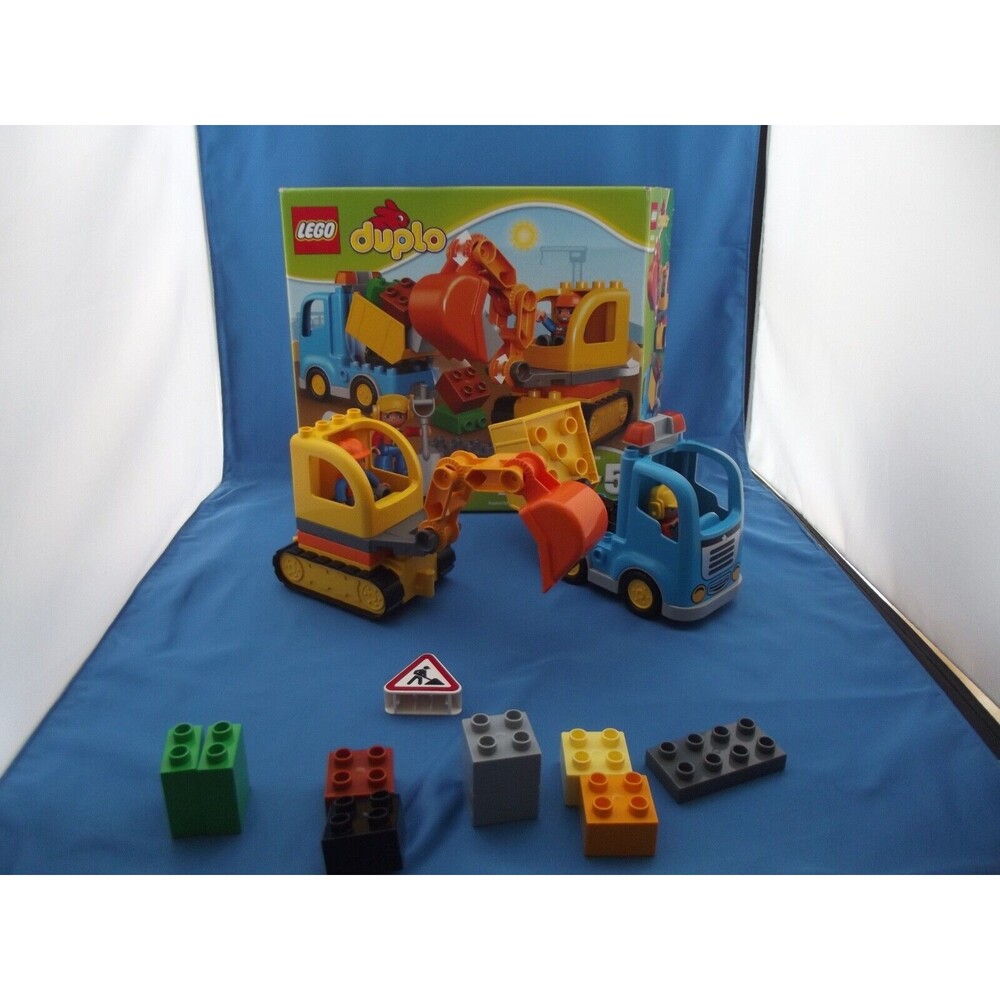 LEGO Truck & Tractor Excavator Duplo 25 PCs 10812 Please Read Description